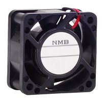 NMB TECHNOLOGIES 04020VE-12Q-CT-00 DC Axial Fan, 12 V, Square, 40 mm, 20 mm, Ball Bearing, 12.36 CFM