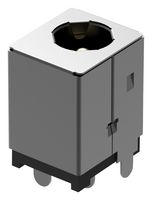 GCT DCJ250-15-A-K1-C DC Power Connector, Jack, 7 A, 2.5 mm, PCB Mount, Through Hole Straight