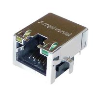 AMPHENOL COMMUNICATIONS SOLUTIONS RJE721886411 Modular Connector, RJ45 Jack, 1 x 1 (Port), 8P8C, Cat5e, Through Hole Mount