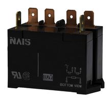PANASONIC AHE2212 Power Relay, DPST-NO, 24 VDC, 25 A, HE Series, Panel Mount, Non Latching