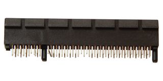 AMPHENOL COMMUNICATIONS SOLUTIONS 10018783-10102TLF Card Edge Connector, Dual Side, 1.57 mm, 98 Contacts, Through Hole Mount, Straight
