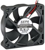 SEPA PLB60B05FSE35A DC Axial Fan, 5 V, Square, 60 mm, 15 mm, Ball Bearing