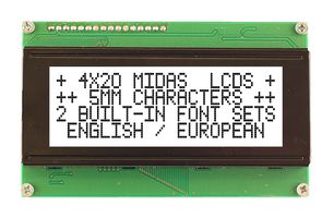 MIDAS DISPLAYS MC42005A6WK-FPTLW-V2