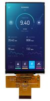 MIDAS DISPLAYS MDT0500B1IH-MIPI TFT LCD, 5 ", 720 x 1280 Pixels, Portrait, RGB, 3.3V