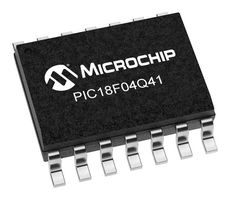 MICROCHIP PIC18F04Q41-I/SL 8 Bit MCU, PIC18 Family PIC18FxxQ41 Series Microcontrollers, PIC18, 64 MHz, 16 KB, 14 Pins, SOIC