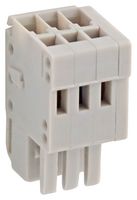 MULTICOMP PRO MP008947 Pluggable Terminal Block, 2.5 mm, 3 Ways, Push In