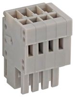 MULTICOMP PRO MP008948 Pluggable Terminal Block, 2.5 mm, 4 Ways, Push In
