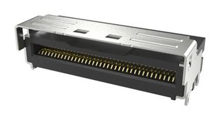 AMPHENOL COMMUNICATIONS SOLUTIONS G42R12352HR Card Edge Connector, Dual Side, 1.57 mm, 74 Contacts, Surface Mount, Right Angle
