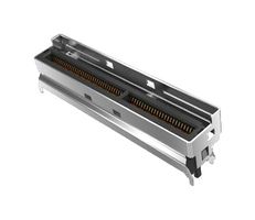 AMPHENOL COMMUNICATIONS SOLUTIONS G42V14312HR Card Edge Connector, Dual Side, 1.57 mm, 50 Contacts, Surface Mount, Straight
