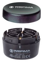 WERMA 84008500 Terminal Element, Signal Indicator, Base/Wall Mount, 12 to 230 V, PA-GF, Polycarbonate/ABS, IP54