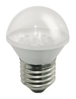 WERMA 95632075 LED Bulb, Signal Indicator, E27, 24 VAC/DC, 20 mA, Yellow, 45 x 65 mm, 890/895 Beacon