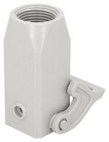 MULTICOMP PRO MP009351 Heavy Duty Connector, Base, Bulkhead Mount, Top Entry, PC (Polycarbonate) Body, 1 Lever, 3A