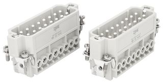 MULTICOMP PRO MP009527 Heavy Duty Connector, MP-HA INSERTS, Insert, 32+PE Contacts, 16A, Plug, Screw Pin