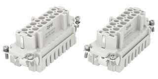 MULTICOMP PRO MP009578 Heavy Duty Connector, MP-HE INSERTS, Insert, 32+PE Contacts, 32B, Receptacle