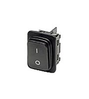 MARQUARDT 1932.3131 Rocker Switch, On-Off, DPST, Non Illuminated, Panel Mount, White, 1930 Series