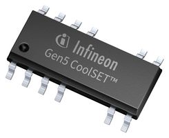 INFINEON ICE5QR1680BG1XUMA1 AC / DC Converter, Flyback, 10.5 to 32V in, 27W, 55kHz, SOIC-12, -40 to 150°C