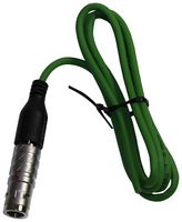 AMPHENOL LTW SLKC-S02FMMM-GCP-C01 Circular Cable Assembly, Circular Plug to Free End, 2 Ways, 3.28 ft, 1 m, Green