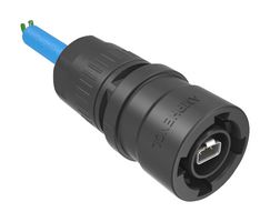 AMPHENOL COMMUNICATIONS SOLUTIONS MSPEP6P24A0 Modular Connector, SPE Plug, 1 x 1 (Port), 2P2C, IP67, Cable Mount