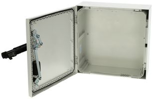 FIBOX ARCA 505021S NO MP Plastic Enclosure, Swing Handle, Multipurpose, Polycarbonate, 500 mm, 500 mm, 210 mm, IK10, IP66