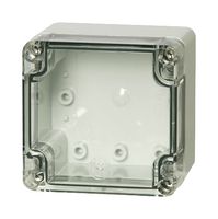 FIBOX PCT 080806 ENCLOSURE Plastic Enclosure, Multipurpose, Polycarbonate, 80 mm, 82 mm, 55 mm, IP66, IP67