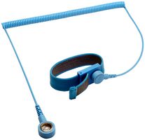 WELLER T0051403899 Wrist Band, Adjustable, Blue, 2.4 m Length, Snap, Stud