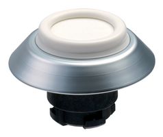 SCHMERSAL 101158163 Industrial Pushbutton Switch, NDT Series, 44.5 mm, Round, White
