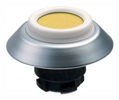 SCHMERSAL 101163558 Industrial Pushbutton Switch, NDT Series, 22.3 mm, Round, Yellow