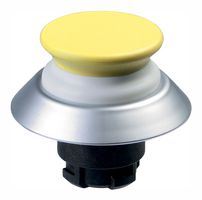 SCHMERSAL 103005361 Industrial Pushbutton Switch, 22.3 mm, Mushroom, Yellow