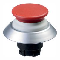 SCHMERSAL 103005362 Industrial Pushbutton Switch, 22.3 mm, Mushroom, Red