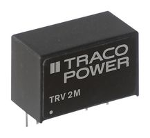 TRACO POWER TRV 2-0521M Isolated Through Hole DC/DC Converter, ITE & Medical, SIP, 1.5:1, 2 W, 2 Output, 5 V