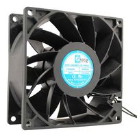 ORION FANS OA938EC-UR-1WBXC AC Axial Fan, 110V / 220V, Square, 92 mm, 38 mm, Ball Bearing, 88 CFM