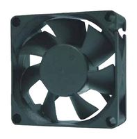 ORION FANS OD7025-12HHB10A DC Axial Fan, 12 V, Square, 70 mm, 25 mm, Ball Bearing, 51 CFM