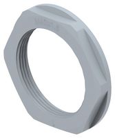 TE CONNECTIVITY - ENTRELEC 1SNG607017R0000 Locknut, Grey, Flanged, M40 x 1.5, Nylon 6 (Polyamide 6), Glass Fibre Reinforced, 7 mm