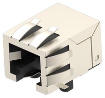 ERNI - TE CONNECTIVITY 133719-E Modular Connector, RJ11 Jack, 1 x 1 (Port), 6P6C, Surface Mount