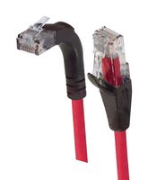 L-COM TRD815RA2RD-2 Ethernet Cable, Cat5e, RJ45 Plug to RJ45 Plug, UTP (Unshielded Twisted Pair), Red, 610 mm, 2 ft