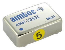 AIMTEC AM6T-1215DZ Isolated Through Hole DC/DC Converter, ITE, DIP, 2:1, 6 W, 2 Output, 15 V