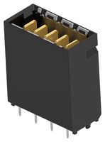ERNI - TE CONNECTIVITY 214919-E Mezzanine Connector, Plug, 2 mm, 1 Rows, 5 Contacts, Surface Mount, Through Hole Mount