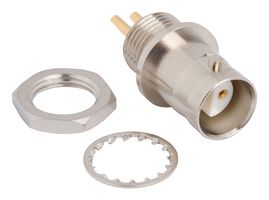 AMPHENOL RF 162109 RF / Coaxial Connector, Twinax Coaxial, Straight Bulkhead Jack, Solder Cup, 78 ohm