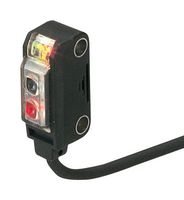 PANASONIC EX-26A Photo Sensor, 14 mm, NPN Open Collector, Convergent Reflective, 12 to 24 VDC, Cable, Light-On