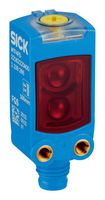SICK WTF4FD-22162220A00 Photo Sensor, 100 mm, NPN/PNP, Push Pull, Proximity Diffuse, 10 to 30 VDC, M8 Connector, W4F Series