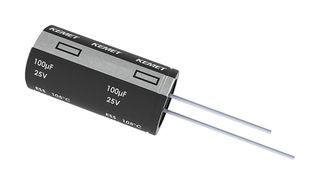 KEMET ESS476M016AC2AA Electrolytic Capacitor, 47 µF, 16 V, ± 20%, PC Pin, 1000 hours @ 105°C, Polar