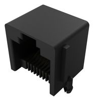 GCT MJ3225-88-0 Modular Connector, Modular Jack, 1 x 1 (Port), 8P8C, Cat3, Through Hole Mount