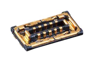 HIROSE / HRS BM56G-10DP-0.35V(53) Mezzanine Connector, Header, 0.35 mm, 2 Rows, 10 Contacts, Surface Mount Straight, Copper Alloy