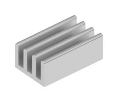 FISCHER ELEKTRONIK SK 694 100 AL Heat Sink, 13.2 K/W, 15 mm, 14 mm, 100 mm