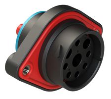 AMPHENOL SINE/TUCHEL AHDP02-24-09SR-SRA Circular Connector, Standard Circular Connector, DuraMate AHDP Series, Panel Mount Receptacle
