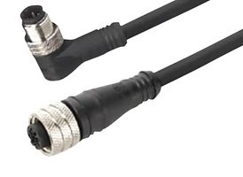 MOLEX 1200668347 Sensor Cable, M12, Micro-Change Plug, Micro-Change Receptacle, 5 Positions, 10 m, 32.81 ft