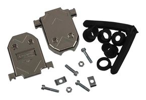 AMPHENOL COMMUNICATIONS SOLUTIONS 17E17252. D Sub Backshell, 17 Series, DA, 180°, Metallised Thermoplastic Body