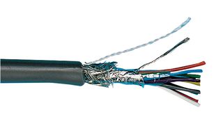 ALPHA WIRE 5160/25C SL005 Multicore Cable, Screened, 25 Core, 20 AWG, 0.56 mm², 100 ft, 30.5 m