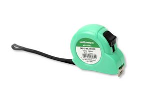 MULTICOMP PRO MP010963 Tape Measure, Manual, Steel and ABS, 3 m, 16 mm Blade Width, Black / Red