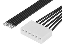 MOLEX 219665-1064 Cable Assembly, KK 396 Receptacle to Free End, 6 Ways, 3.96 mm, 1 Row, 600 mm, 23.6 "